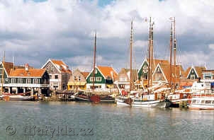 Holandská mozaika Volendam - Marken